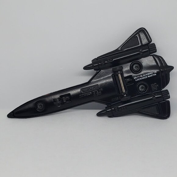 SR71 Blackbird Lockheed Martin Black MB Air Force Sky Busters Matchbox 2000. 5" - Picture 7 of 11
